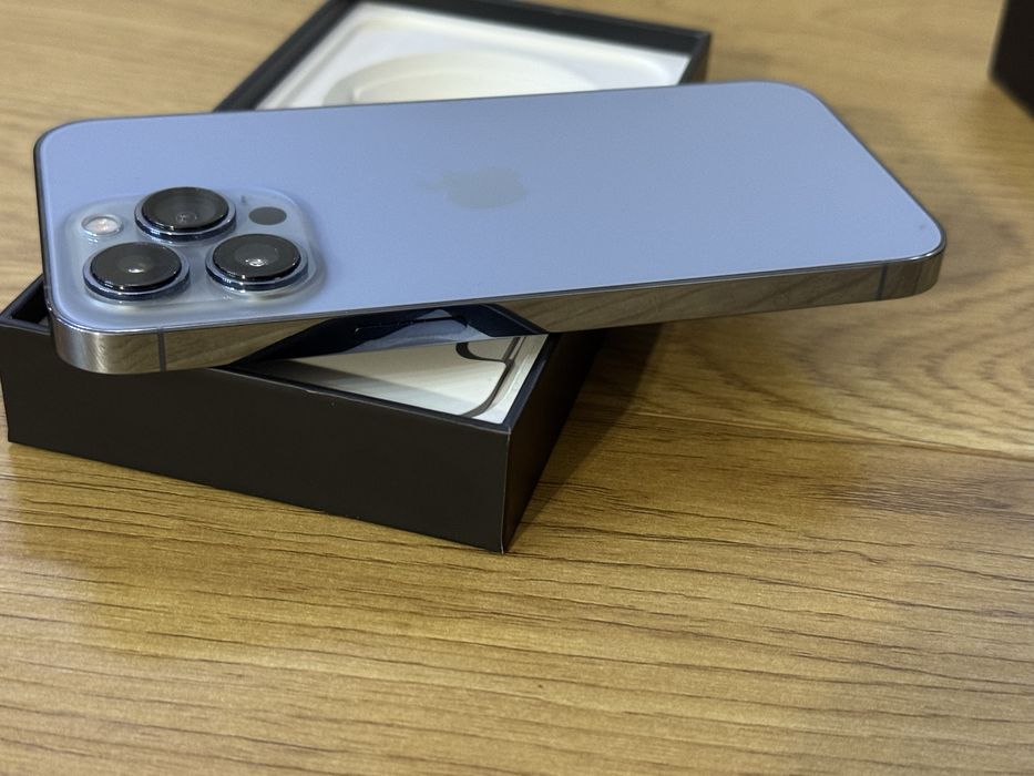Бартер iPhone 13 Pro 128gb 100% син