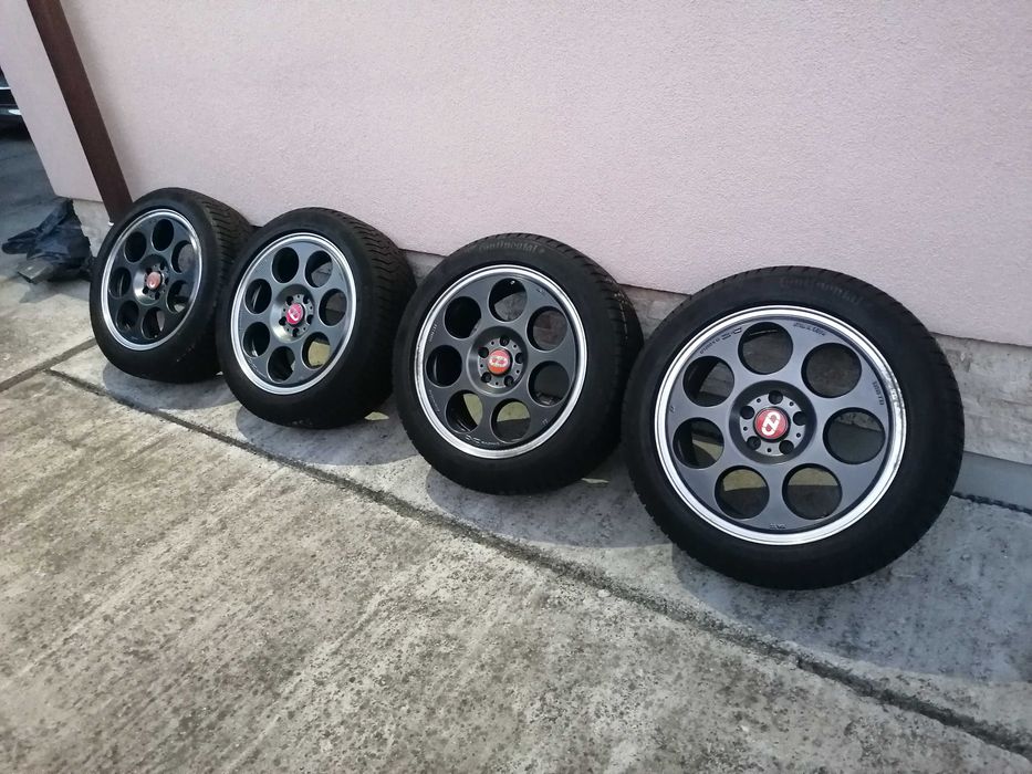 Jante Aliaj cu Anvelope de iarna Continental 225/50/R18 BMW X1, X2 F48