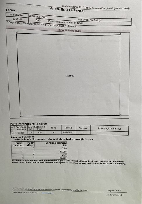 Teren 500 mp in Palazu Mare, judetul Constanta, direct proprietar