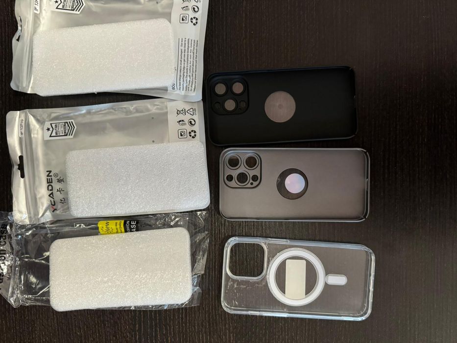 Iphone 13 14 l15 Pro Husa Folie sticla Magsafe Carcasa cu incarcare