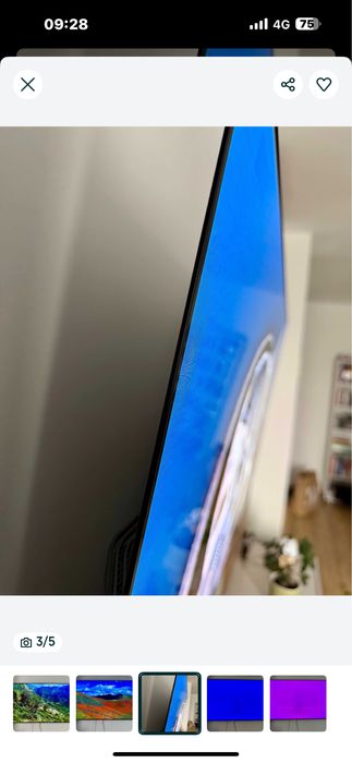 Vand televizor diagonala 136,oled LG