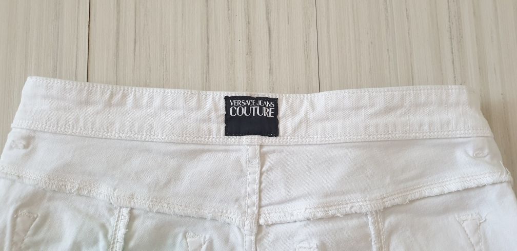 VERSACE JEANS COUTURE Crop Womens Size 28 ОРИГИНАЛ! Дамски Дънки!