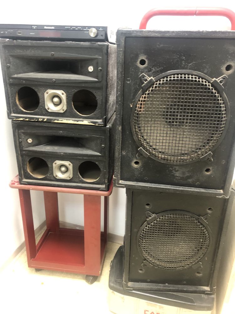 Boxe Profesionale Ocazie !+Cadou Amplificator Panasonic