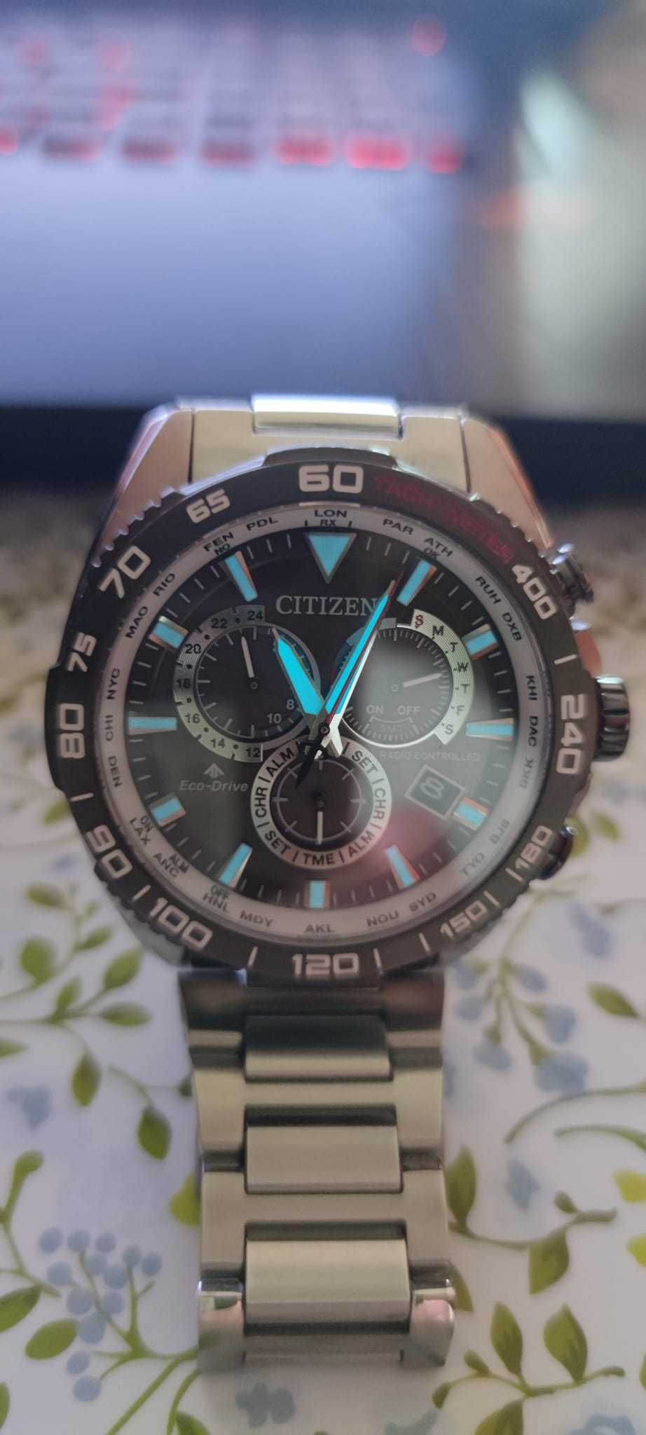 Citizen Eco-Drive Promaster Seria CB 5034-58 cadran Brun(CB5036-10x)!