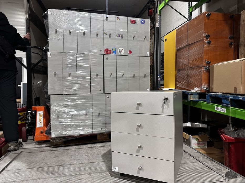 Офис контейнер с чекмеджета на колелца – 45×50×65 см