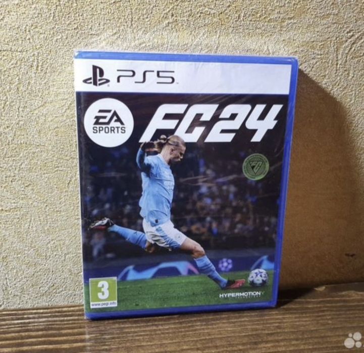 FC24 на ps5 диск