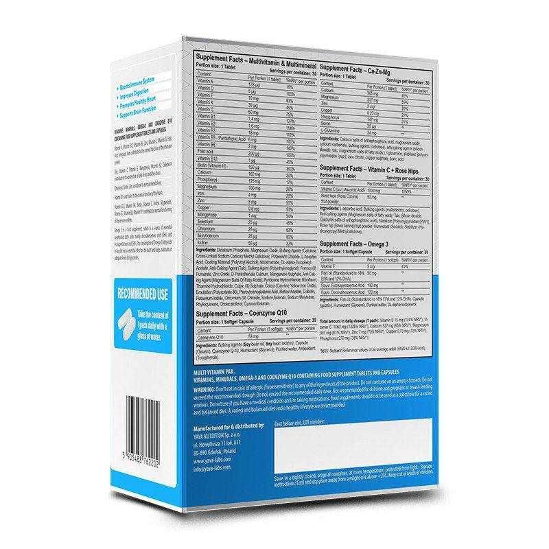 Multivitamin Pak (Yava Labs) Бесплатная доставка по Ташкенту