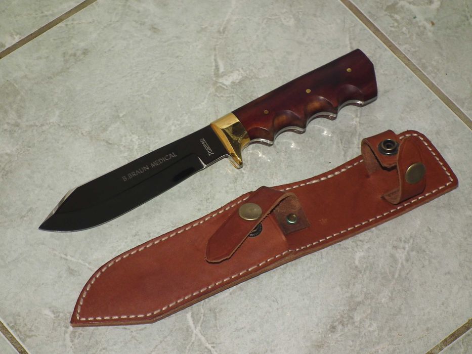 Cutit de vánátoare cutit creat de Nagy István + toc piele nr.7