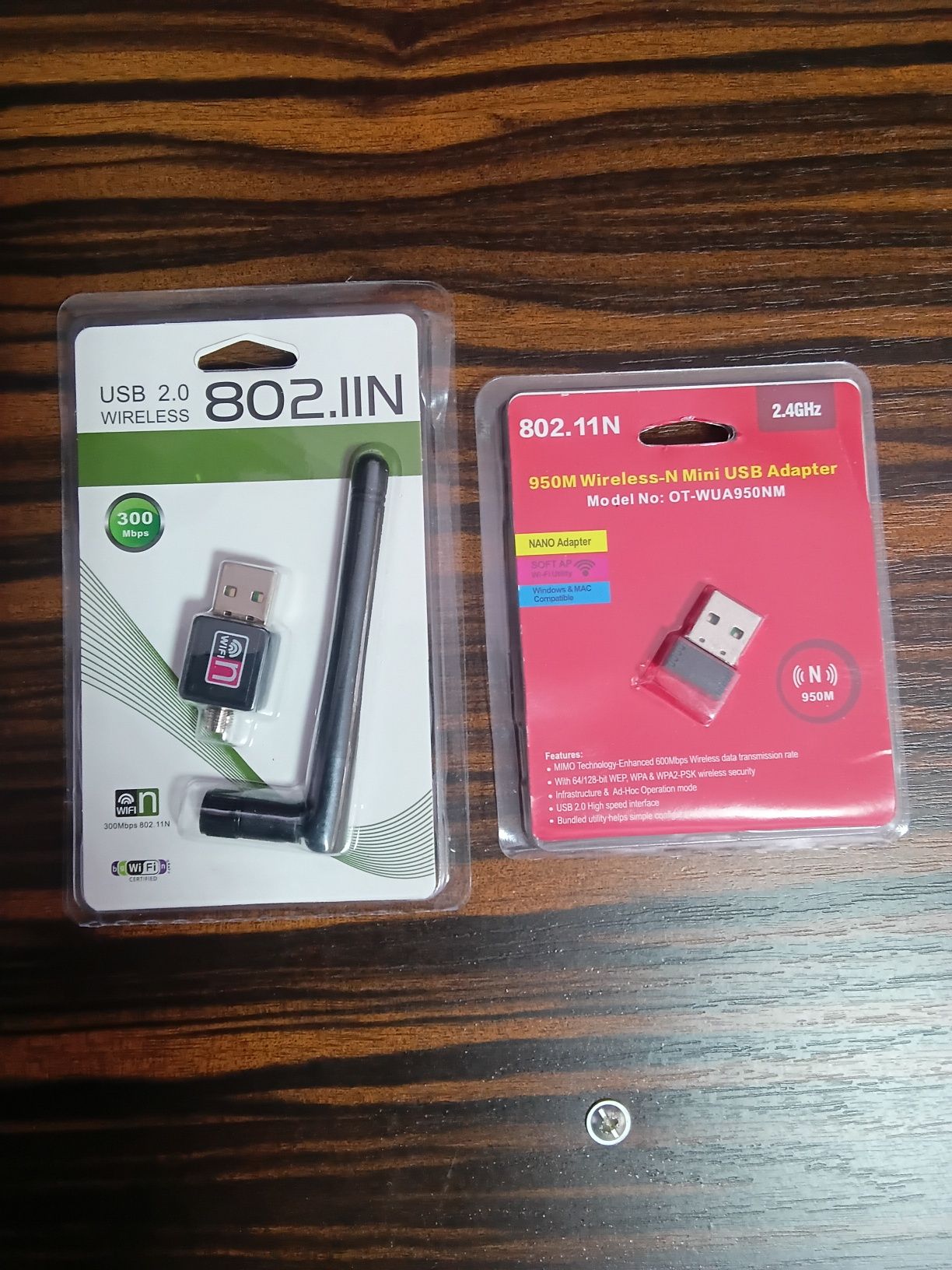 Вайфай WiFi адаптер приёмник usb с диском в комплекте