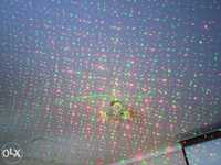 Laser disco /club verde+rosu explozie de puncte Model YX-09