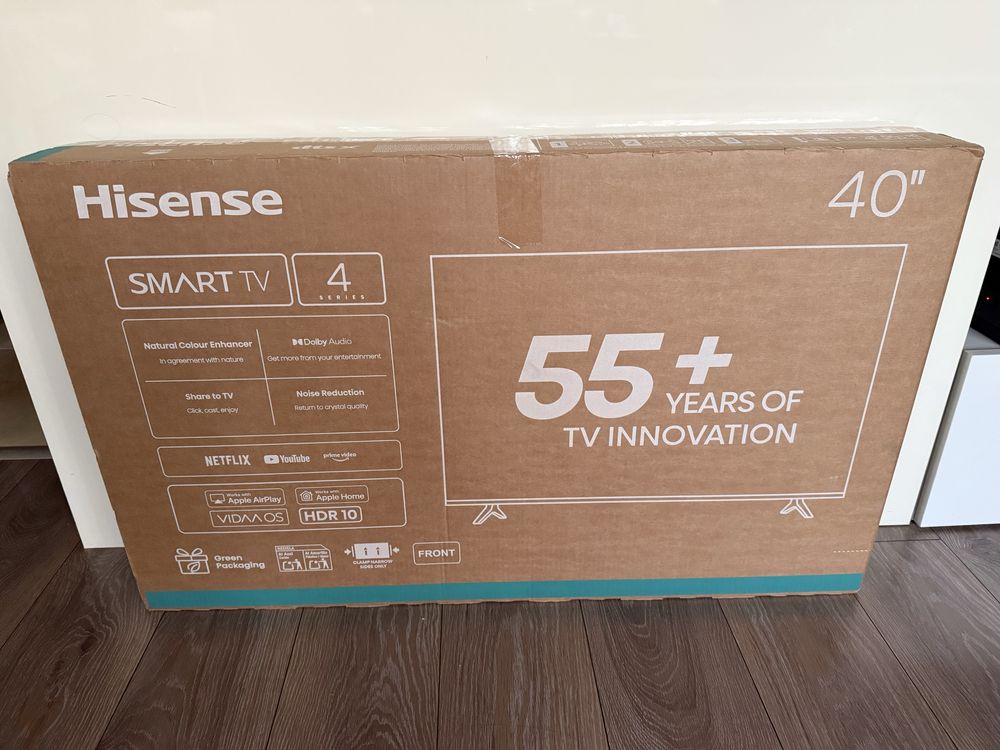 40” FullHD SMART телевизор HISENSE 40A4Q