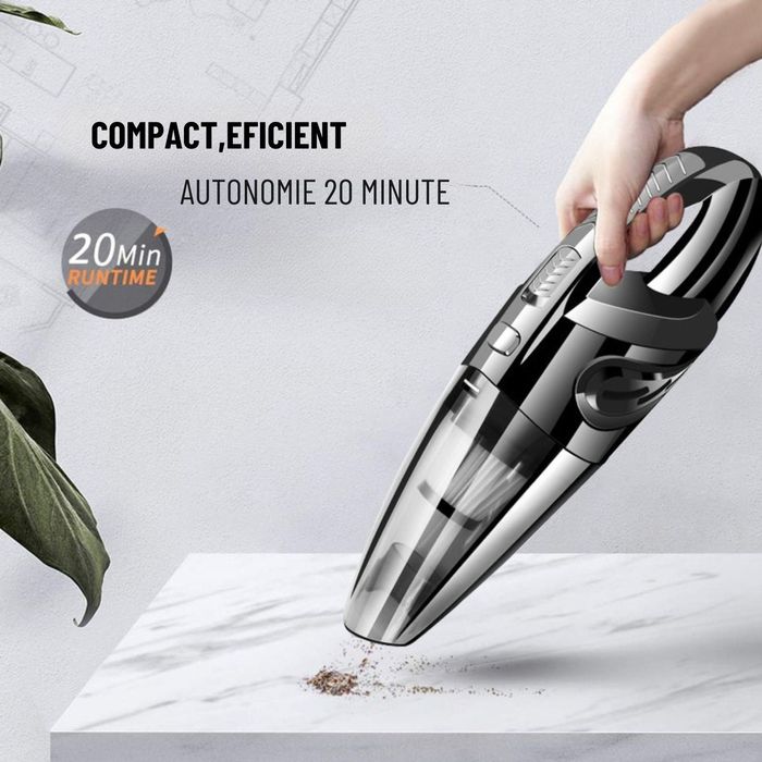 Aspirator portabil multifunctional INOVA®, uz casnic/auto, 120W