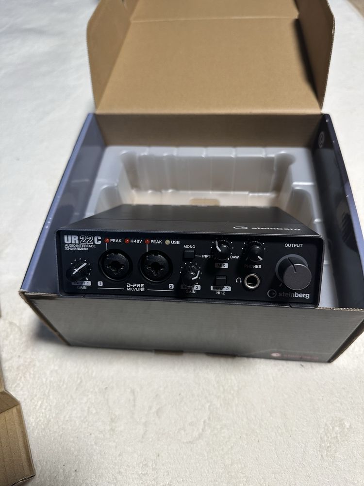Steinberg UR22C USB audio interface