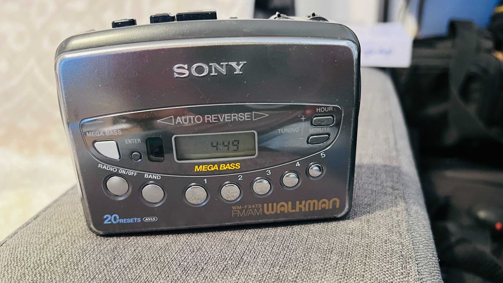 Radiocasetofon FM/AM Walkman Sony WM-FX473