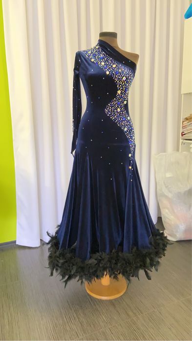 Рокля за стандарт, спортни танци, танго, валс