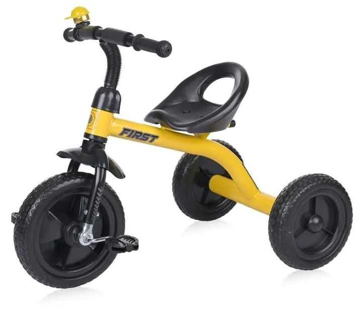 Триколка LORELLI FIRST, от 3 до 5 години,  Yellow