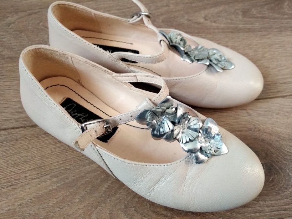 Balerini/pantofi piele Musette Christhelen - masura 25 14.5