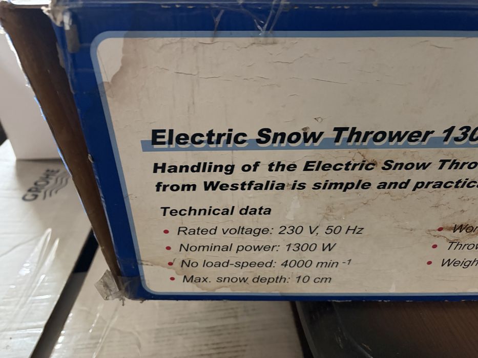 Freza zapada electrica