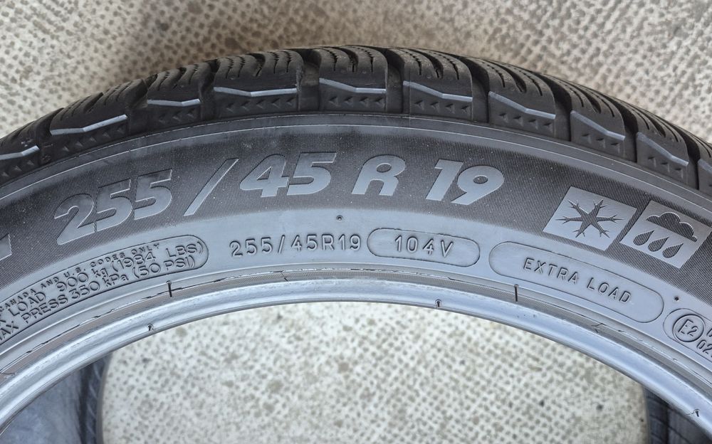 Set 4buc 255/45 R19 104V XL Michelin Pilot Alpin PA4 MO M+S iarnă