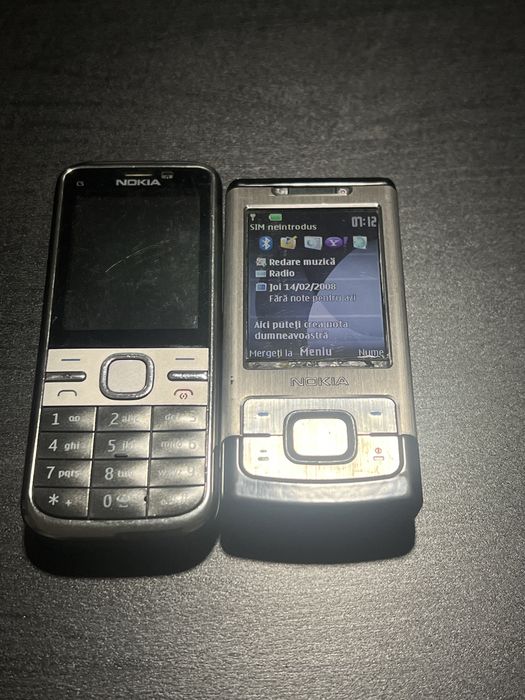 Vând nokia 6500 s si nokia C5