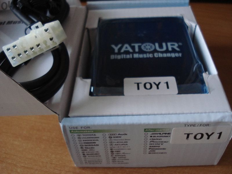 Yatour Toyota /lexus Big 5+7 pins (98-2004)