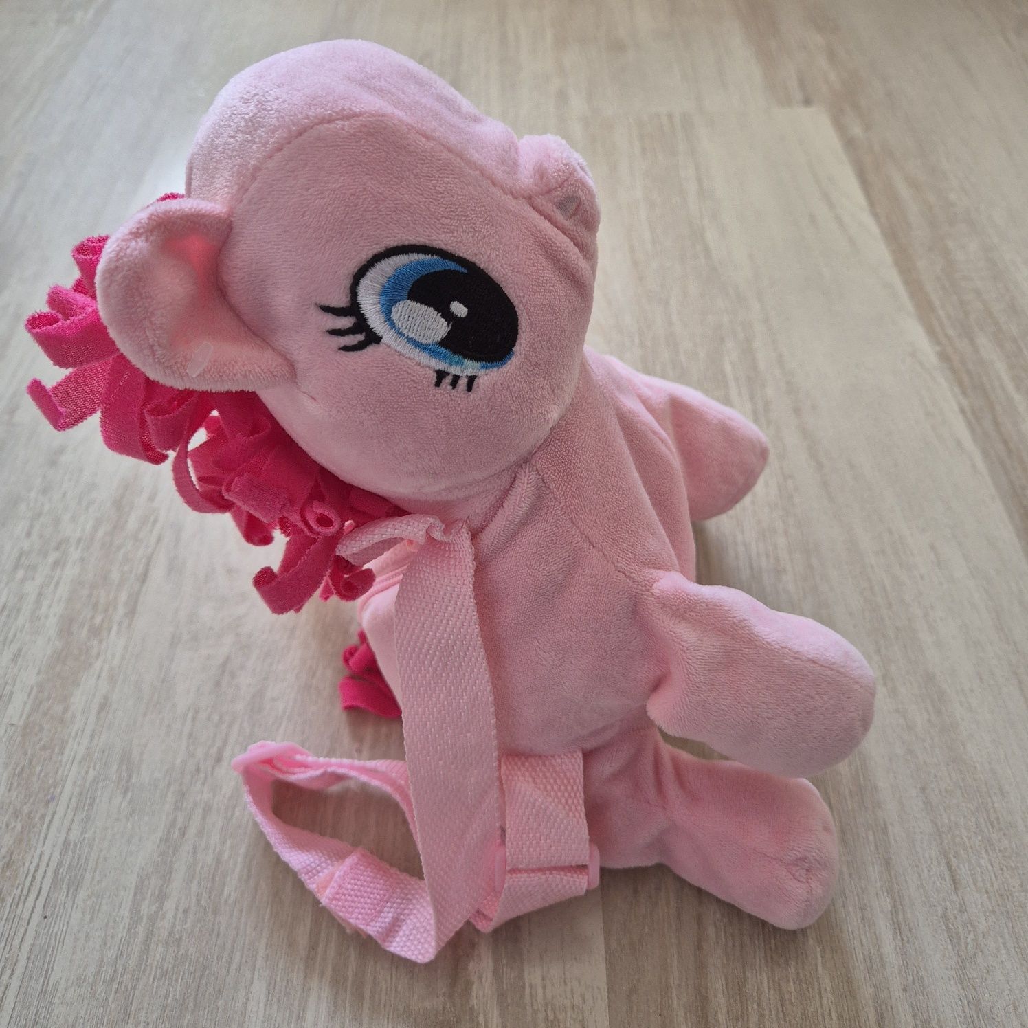 Ghiozdan(rucsac)gradinita de plus,My little pony Pinkie Pie roz