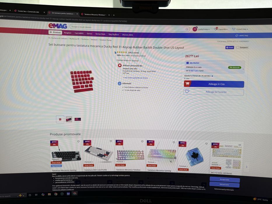 Tastatura Gaming ZenkaBeat Wireless Custom-made