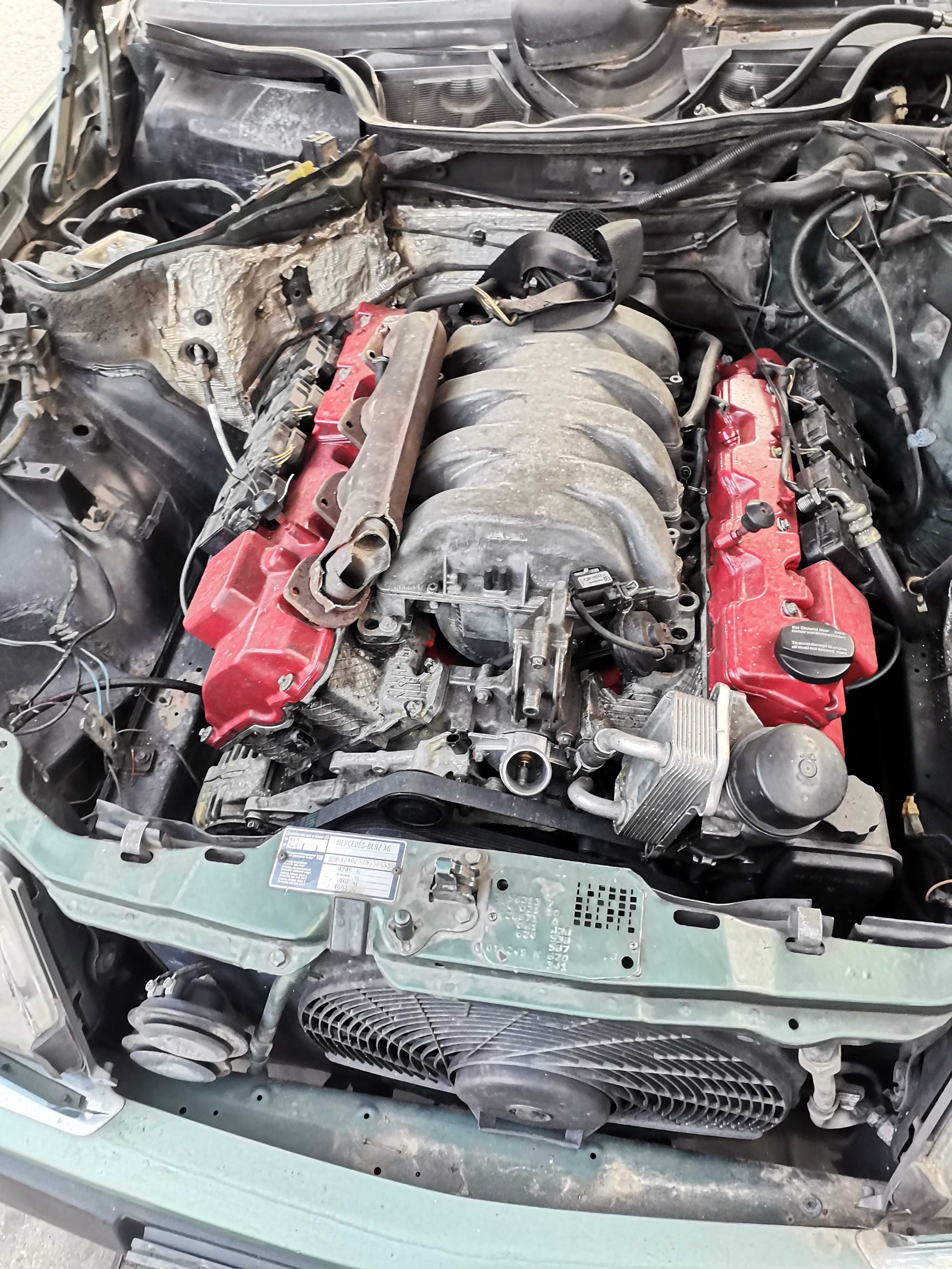 Мерцедес 124 Проект с m113 5.0 v8