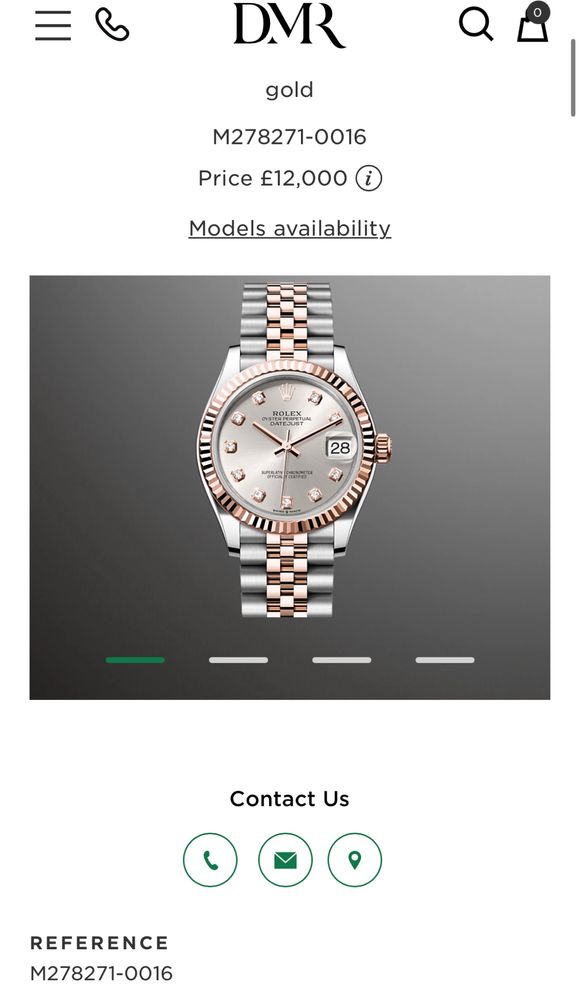 Дамски часовник Rolex Datejust 36mm