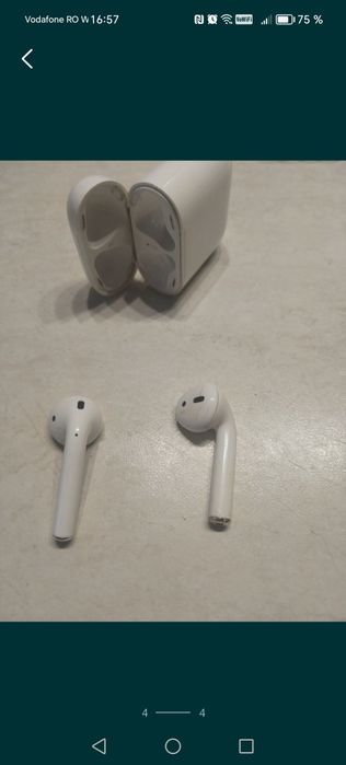 Căști I Phone  stare bună cablu încărcare