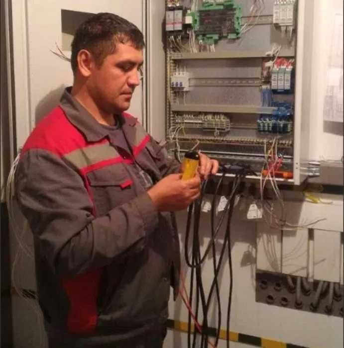 Электрик 24/7, работы любой сложности Электромонтажник Сборка щита