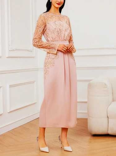 Официална рокля, Рокля дантела, Бяла дантелена рокля, Рокля по тялото