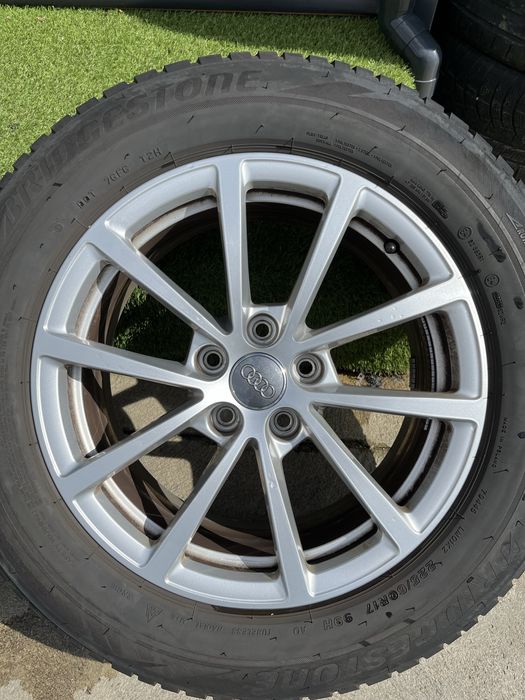 Roti originale Audi R17 + 225/60 Bridgestone iarna