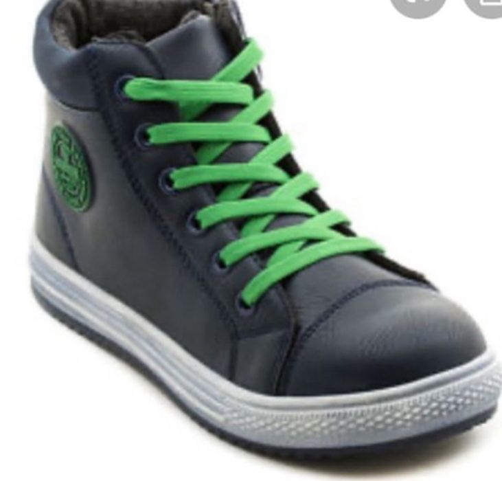 Ботинки  демисезонные,экокожа, 31 размер , 10000 тг новые