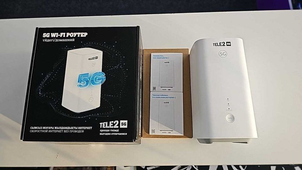 Tele2 5G Wi‑Fi роутер H155‑380 — мощный стационарный роутер