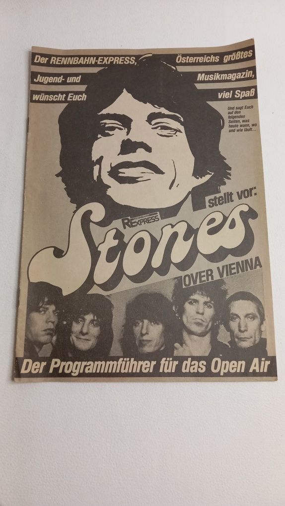 Program Rolling Stones Anii 80