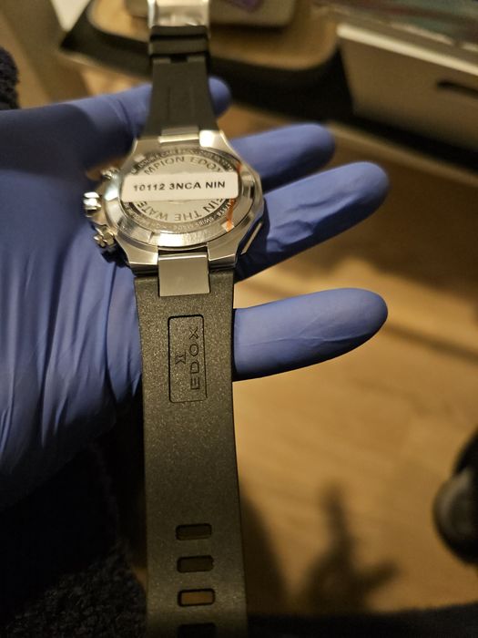 Ceas nou Edox Delphin Chrono Quartz 43mm