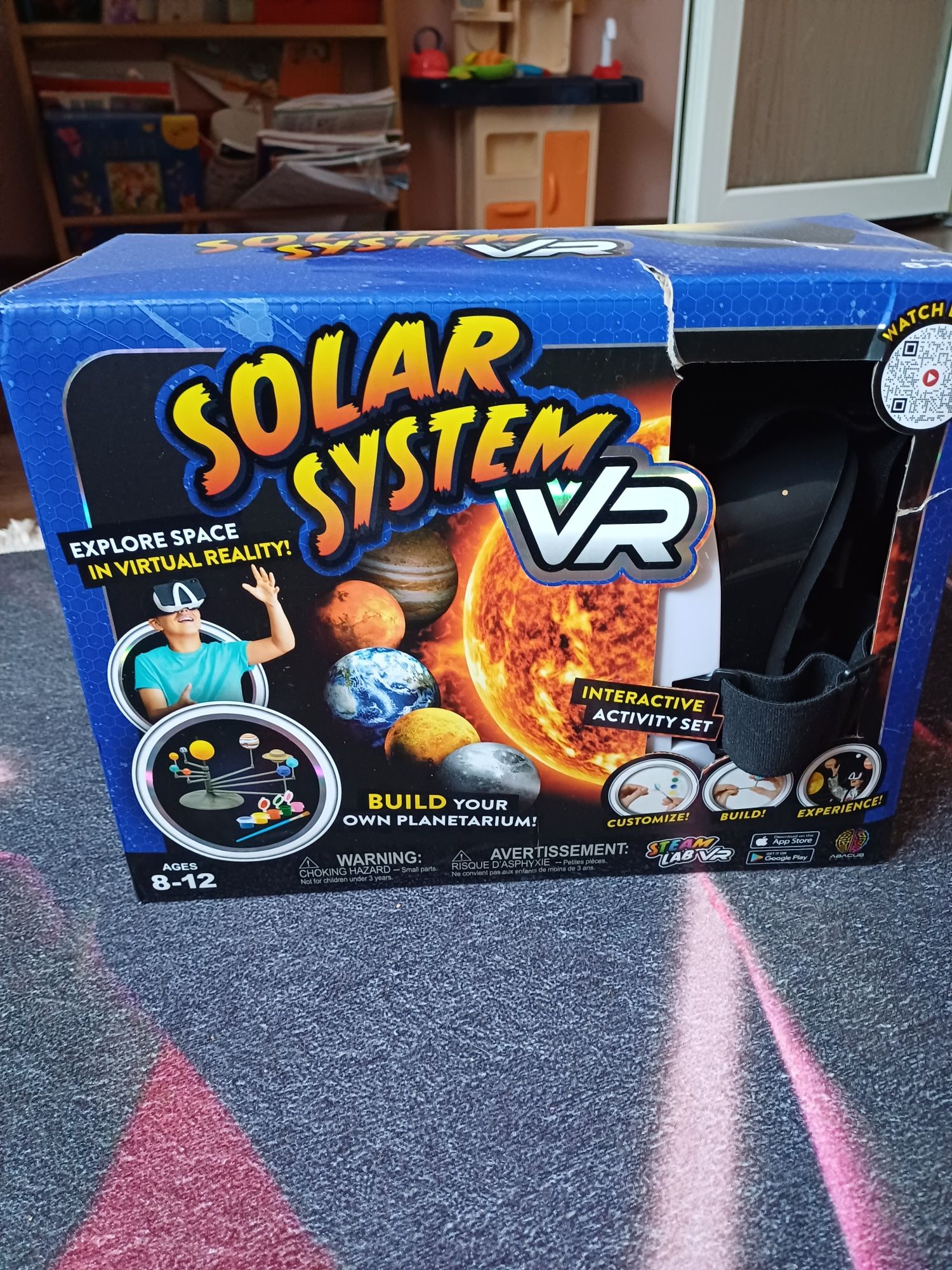 Casca vr și joc interactiv