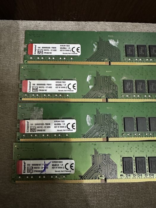 Оперативная память (ОЗУ)DDR 3 и DDR 4