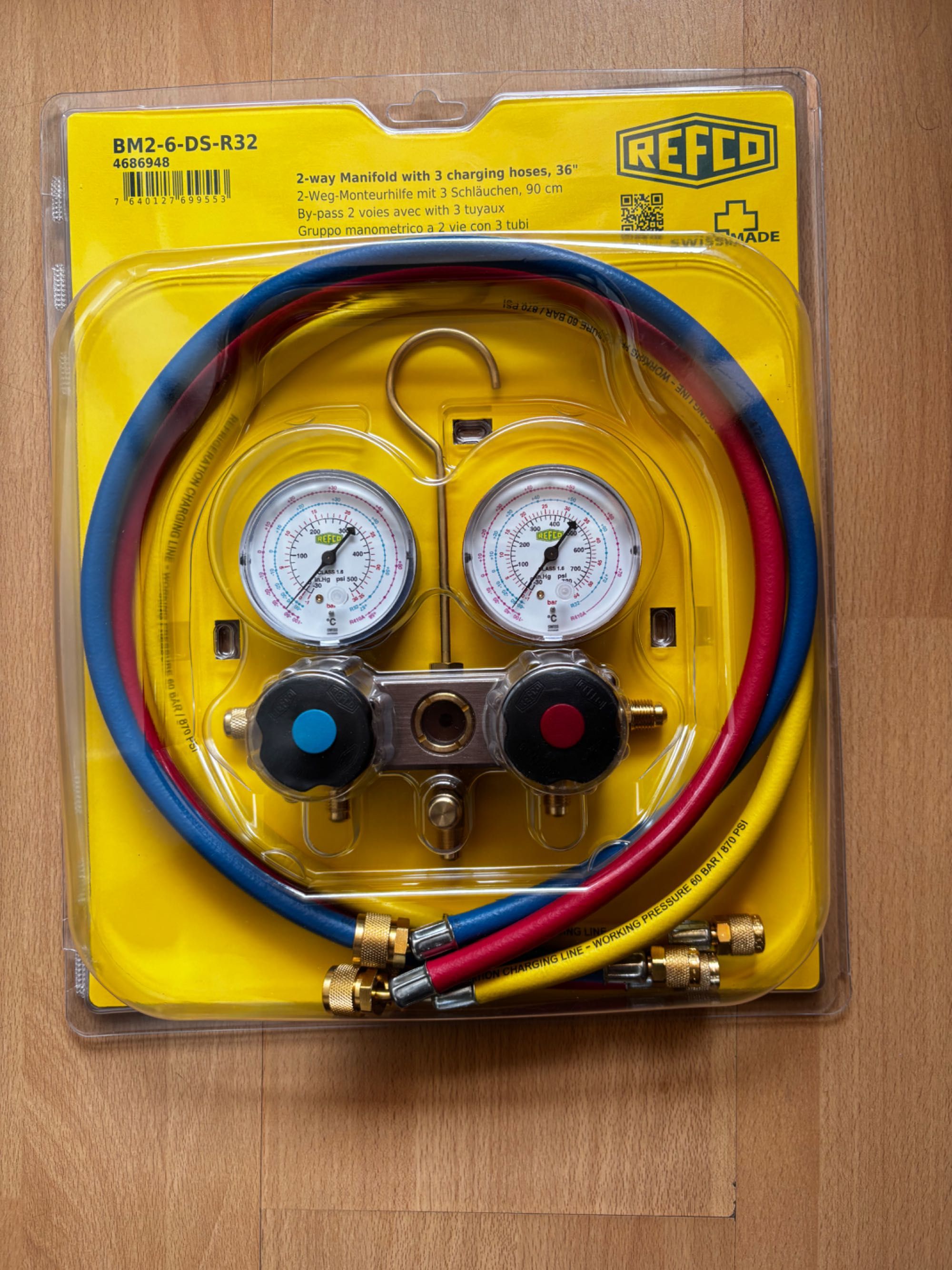 Манометричен блок REFCO BM2-6-DS-R32