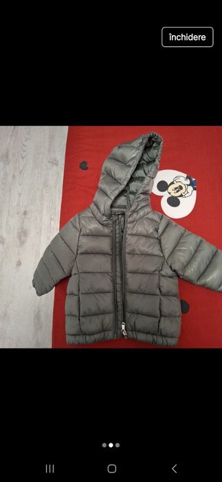 Vând geacă bebe 74cm