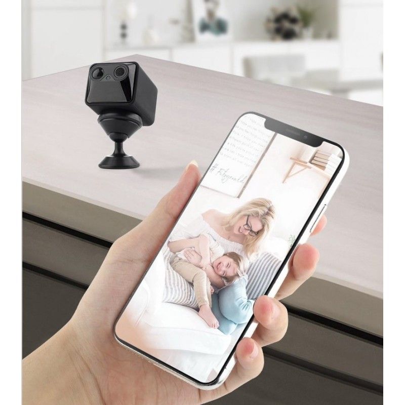 Camera supraveghere Wi-Fi mini, senzor PIR, full hd, Negociabil