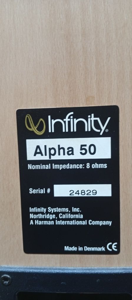 Тонколони INFINITY най-големият модел от серията Alpha 50