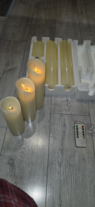 Lumanari cu led candela telecomanda