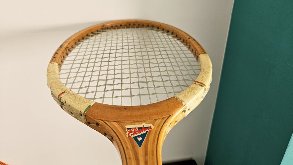 Ретро тенис ракета Динамо СССР  1960 винтидж тенис ракета