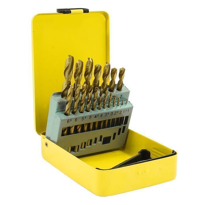 Set burghie pentru metal 1-10mm 19 piese notig