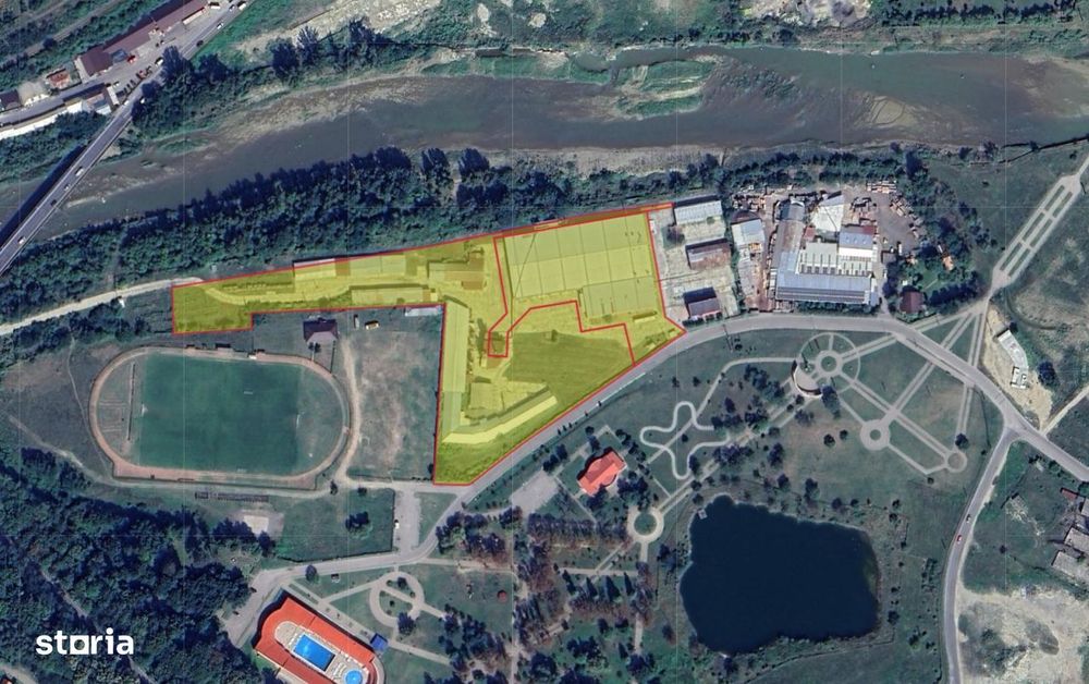 Constructii  6.600 mp  + Teren  23.800 mp ~ Targu Ocna