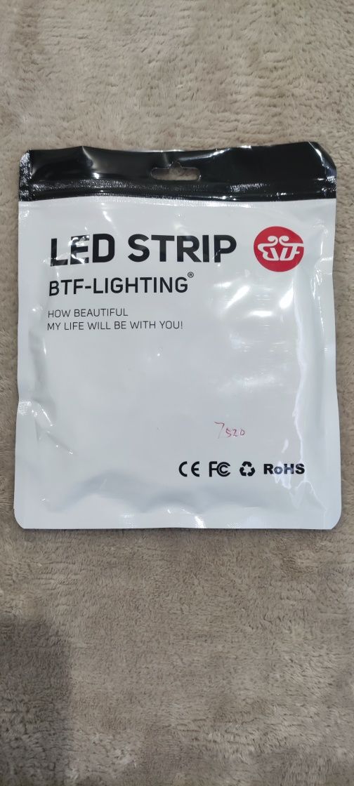 FCOB LED светлинна лента 320 светодиода на метър