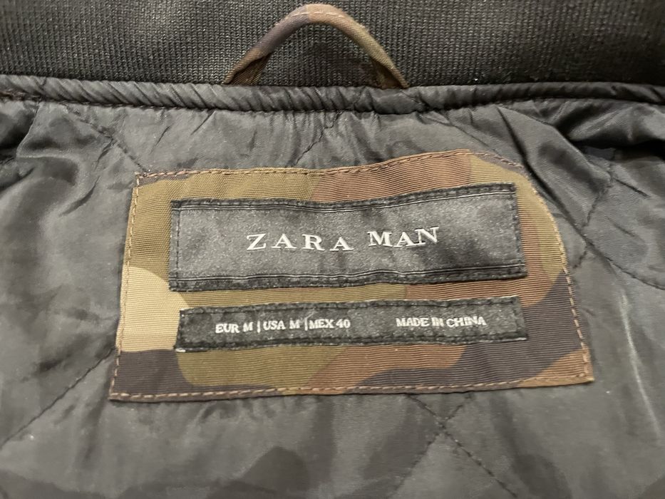 Камуфлажно мъжо яке Zara