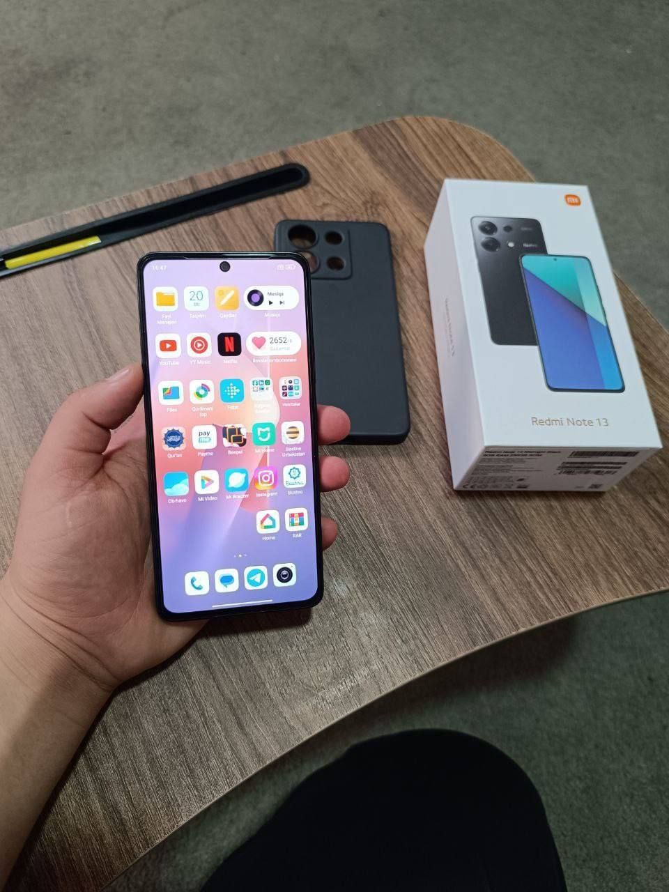 Redmi note 13 aybi yoo pul kere bob qoldi